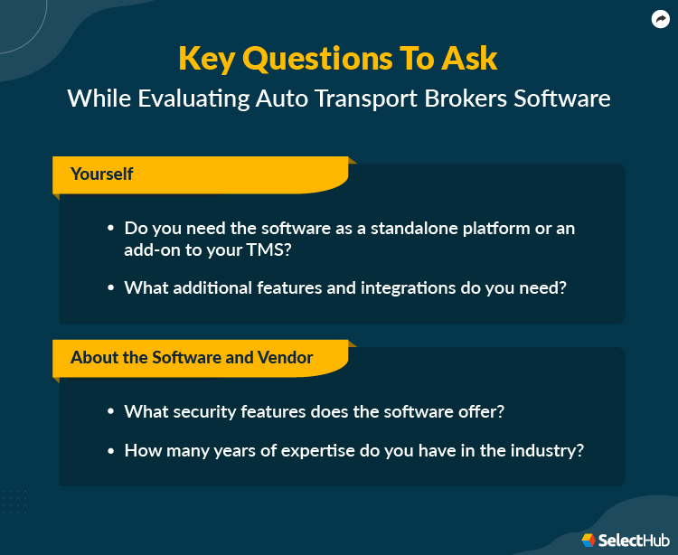 Best Auto Transport Brokers Software Comparison & Reviews 2024