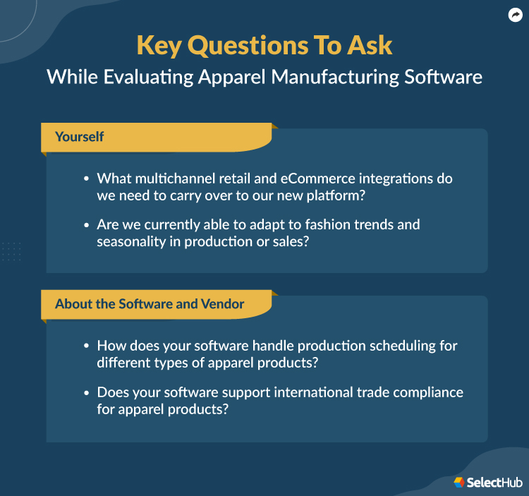 Best Apparel Manufacturing Software Comparison & Reviews 2024